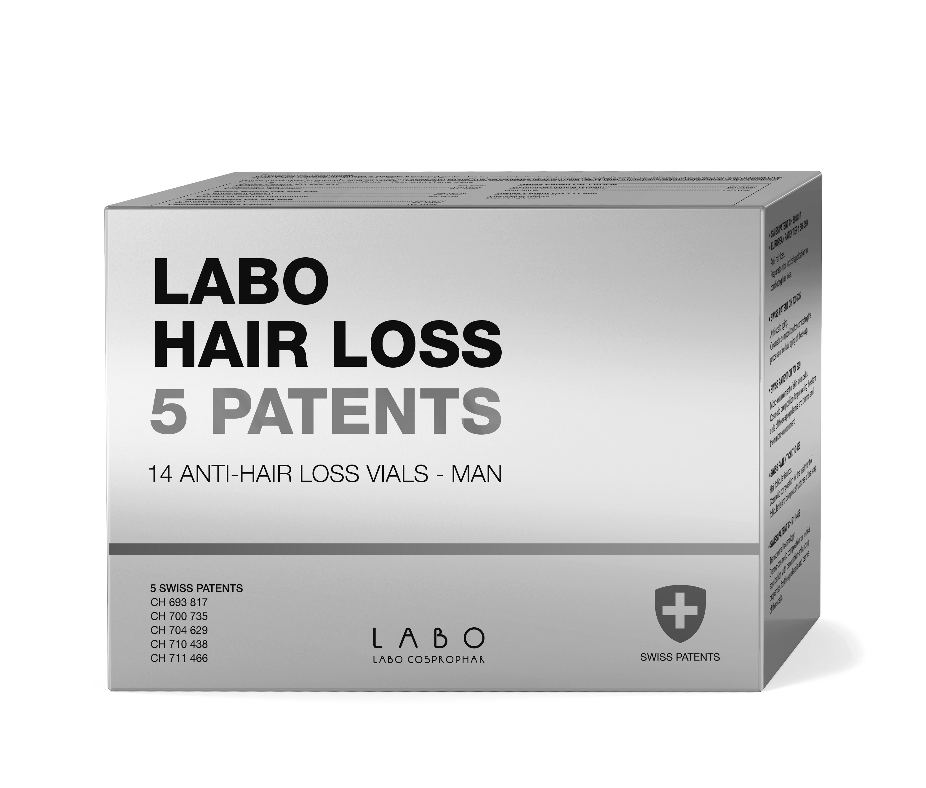 Labo Hair Loss 5 Patents Man