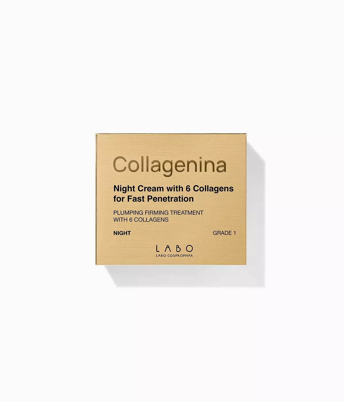 Collagenina Night Cream with 6 Collagens for Fast Penetration